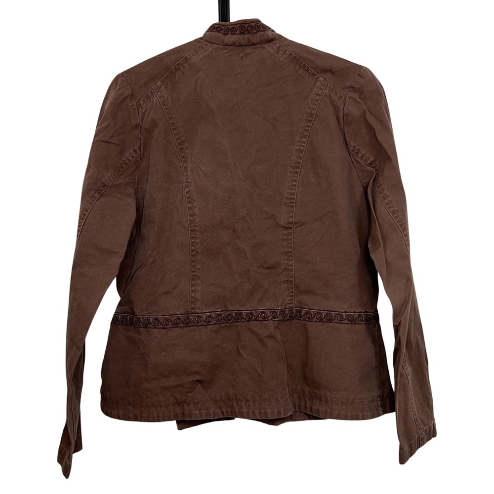 Vintage y2k Ruff Hewn Jacket in Brown - Picture 2 of 8